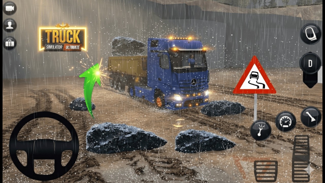Heavy Rock Transport Challenge ⚠️🚛 | Truck Simulator Ultimate 💪🚚