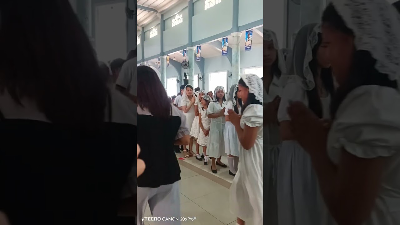 1st Communion Ni Ate Pia & Ate Skye