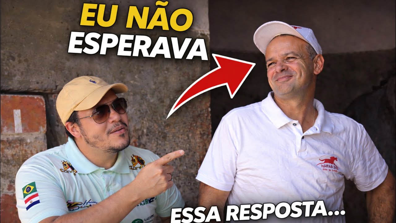 EU NÃO ESPERAVA ESSA RESPOSTA DO TREINADOR (BREJEIRO) NO GP HARAS PRIMAVERA 2026