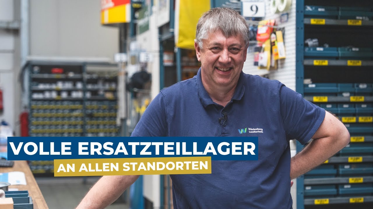 🔧Gut ausgestattet, bestens vernetzt: Unsere Ersatzteillager! I W&uuml;stenberg