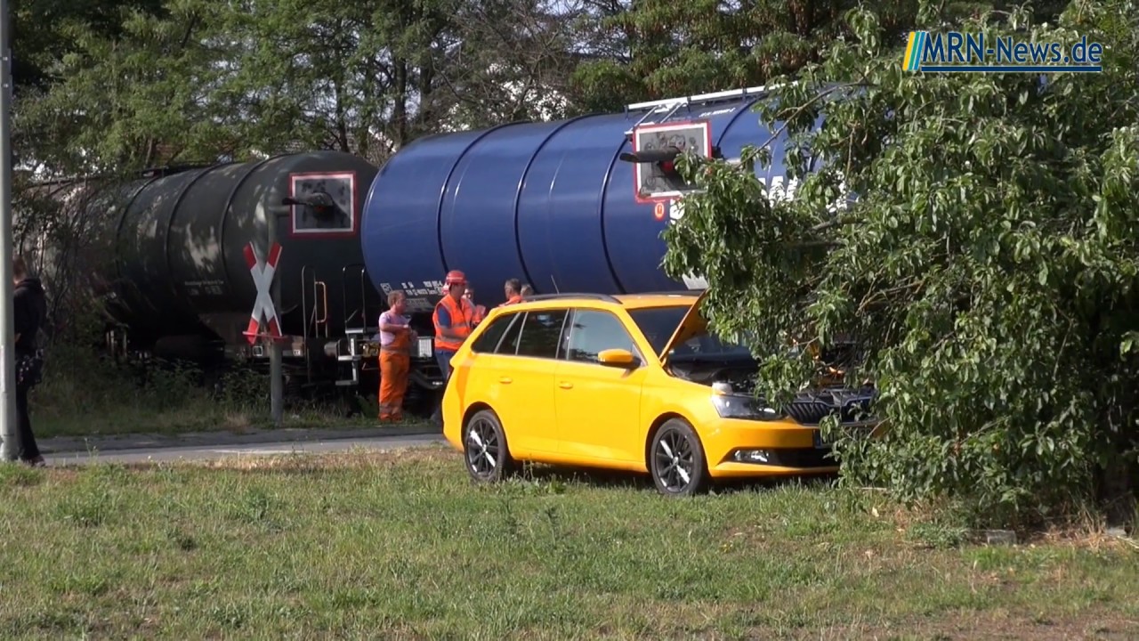 Ludwigshafen Bahnunfall Kesslerweg Mundenheim