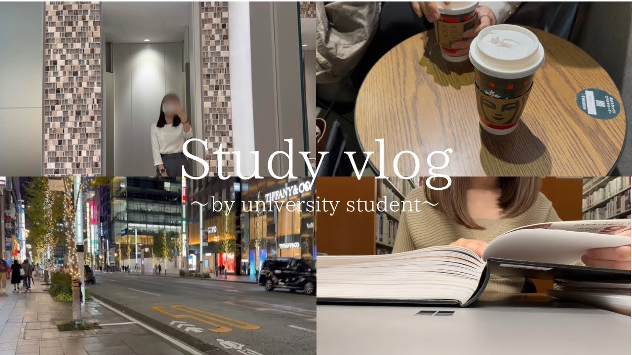【Study vlog】大学院とバイトの両立について|税理士受験生