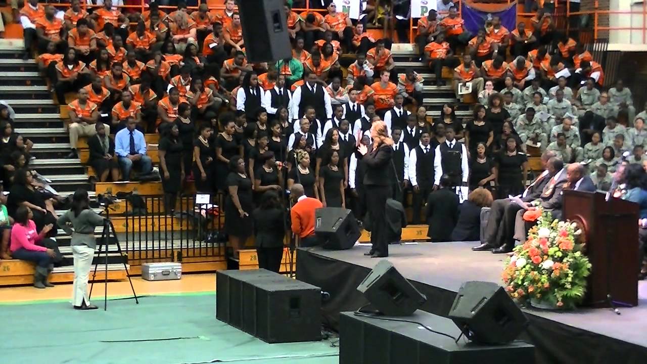 2012 Florida A&M U. - HomeComing Convocation - FAMU Concert Choir 1