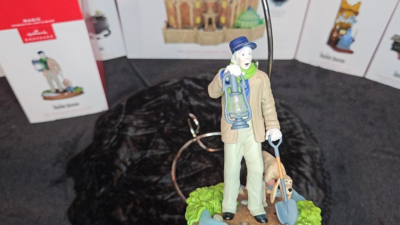 2024 The Caretaker and His Dog, Disney The Haunted Mansion Collection, Hallmark Keepsake Ornament
