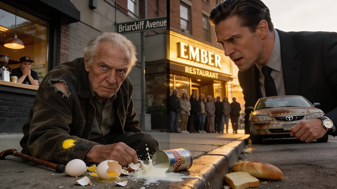 He beat the old man for parking wrong — the old man owned the entire block