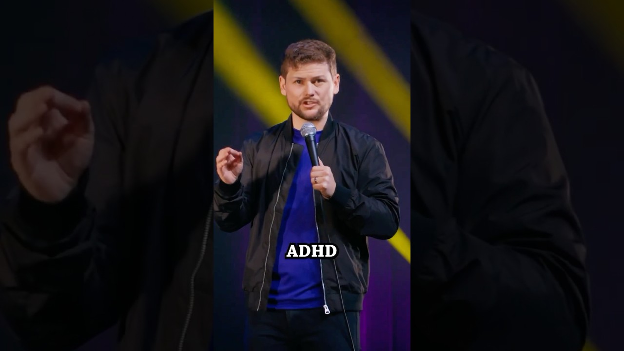 How people with ADHD talk. #wife #adhd #school #comedy #standup #fyp