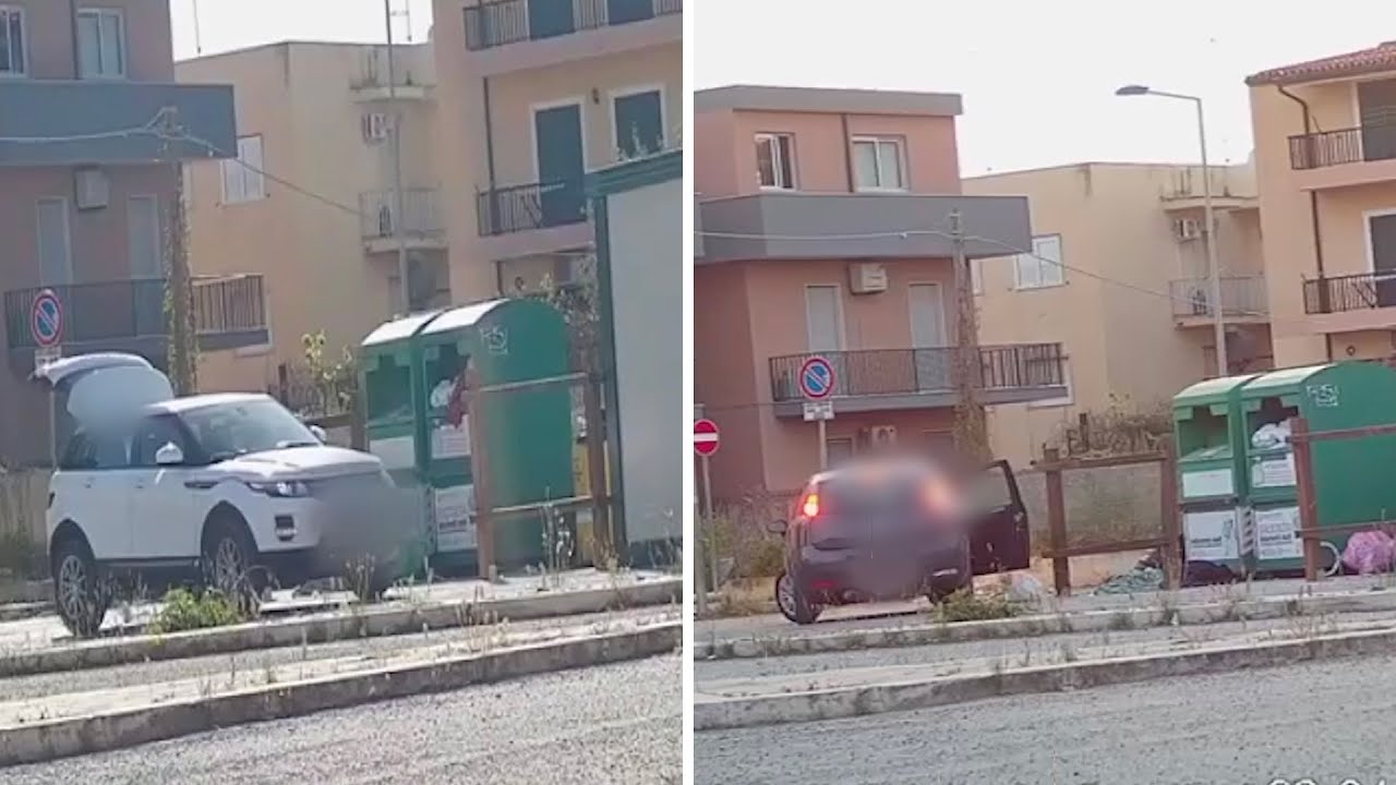 SCICLI-ABBANDONO RIFIUTI, INCHIODATI DAL VIDEO