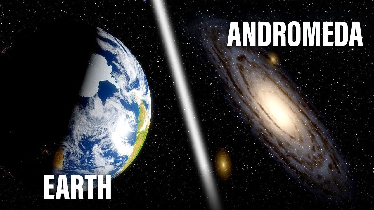 Flying From Earth To The Andromeda Galaxy | Space Facts