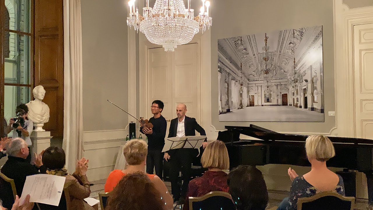 Ottorino Respighi: Sonata for Violin & Piano in B minor - Dan Zhu & Julien Quentin