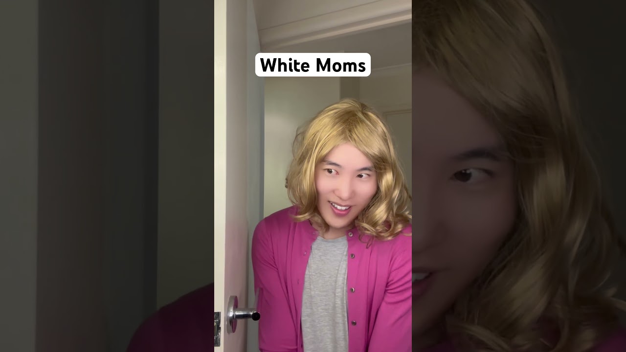 White Moms VS Black Moms #comedy #shorts
