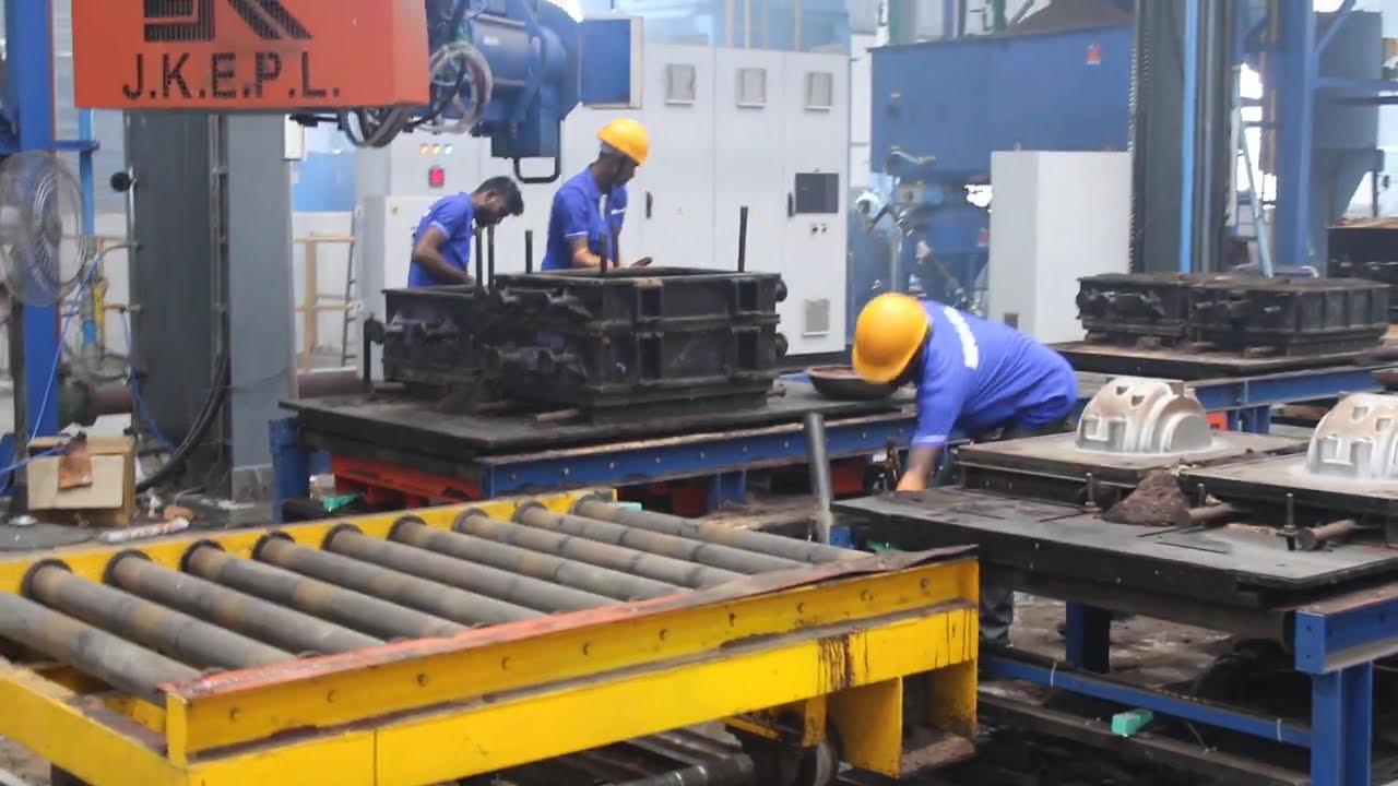 Masta Alloy Casting - Mould Preparation Process