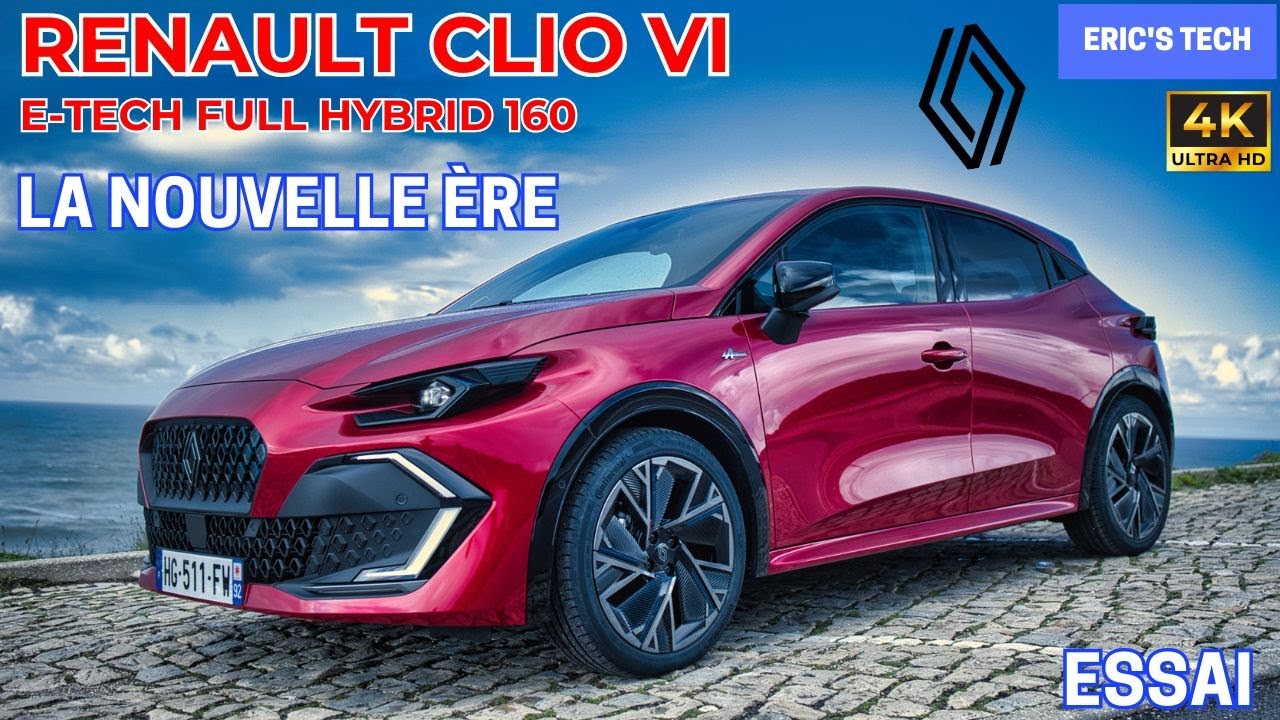 Essai nouvelle Clio VI - La nouvelle ère - 4K