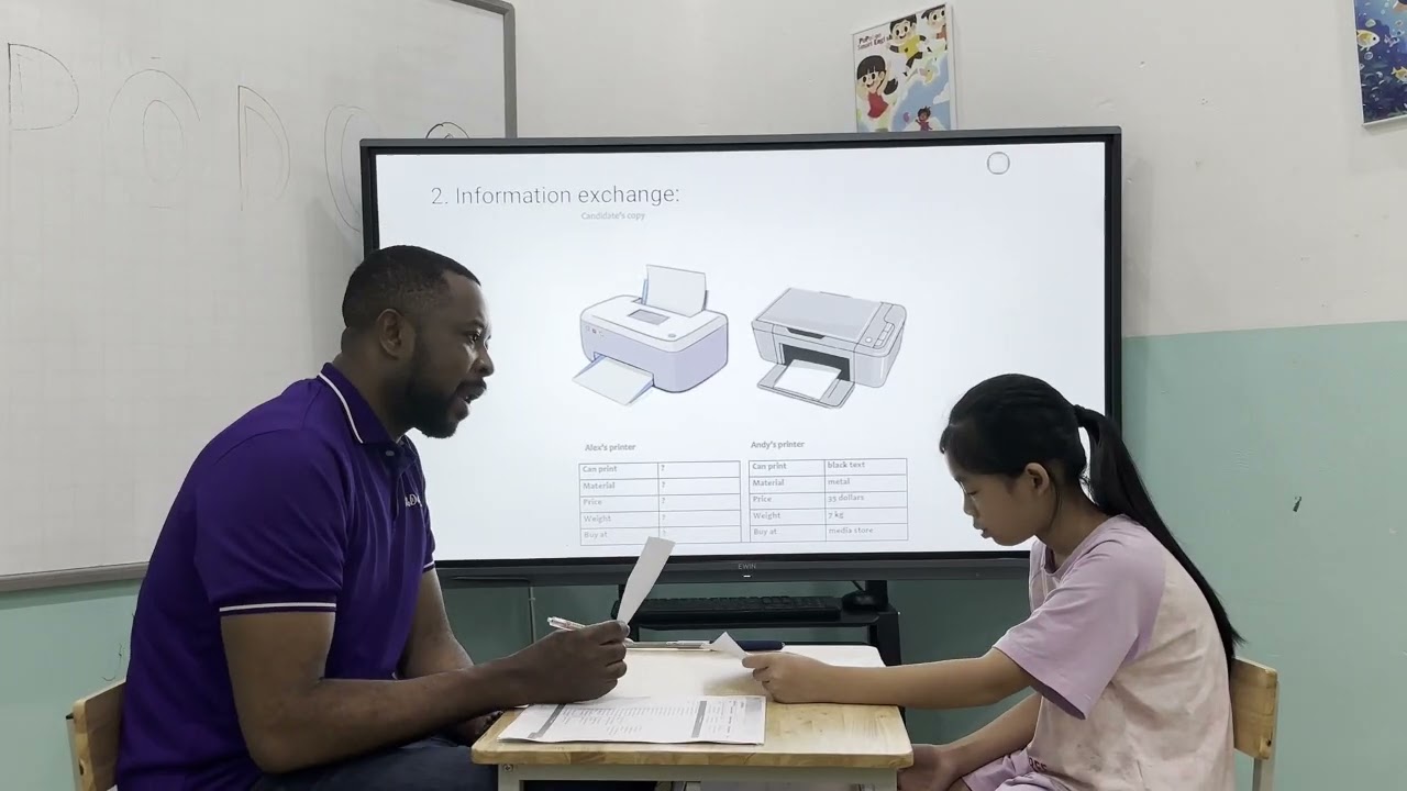 Fiona - Speaking test