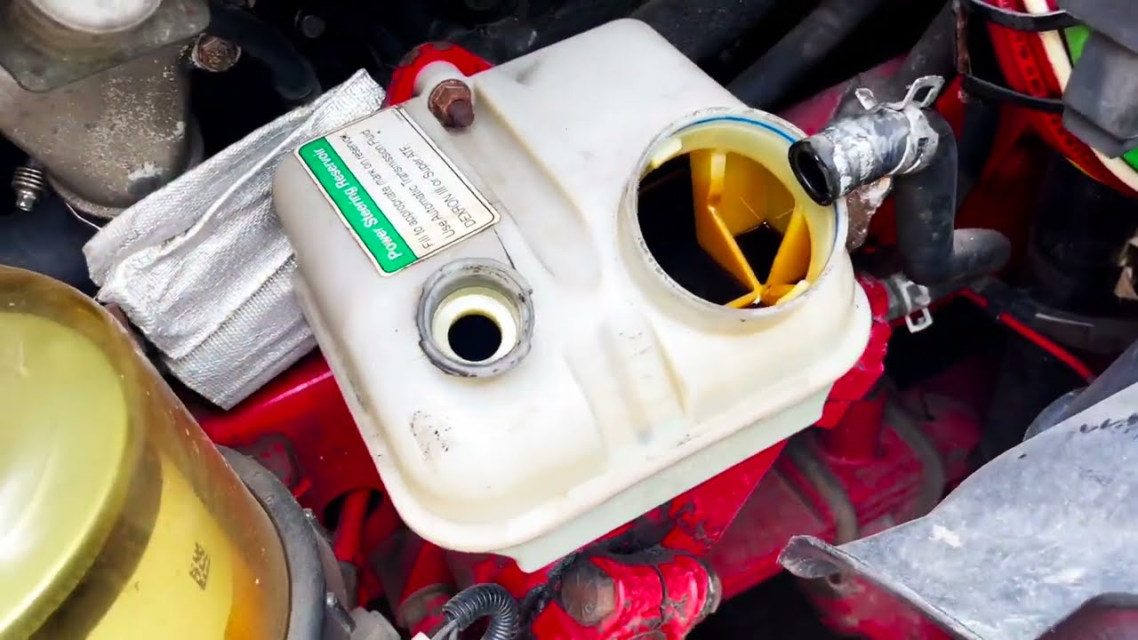 Cascadia Power Steering Fluid Flush and Filter change