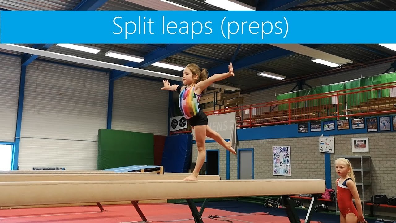 Beam » Split leaps (Basics, Strengthening & Drills)