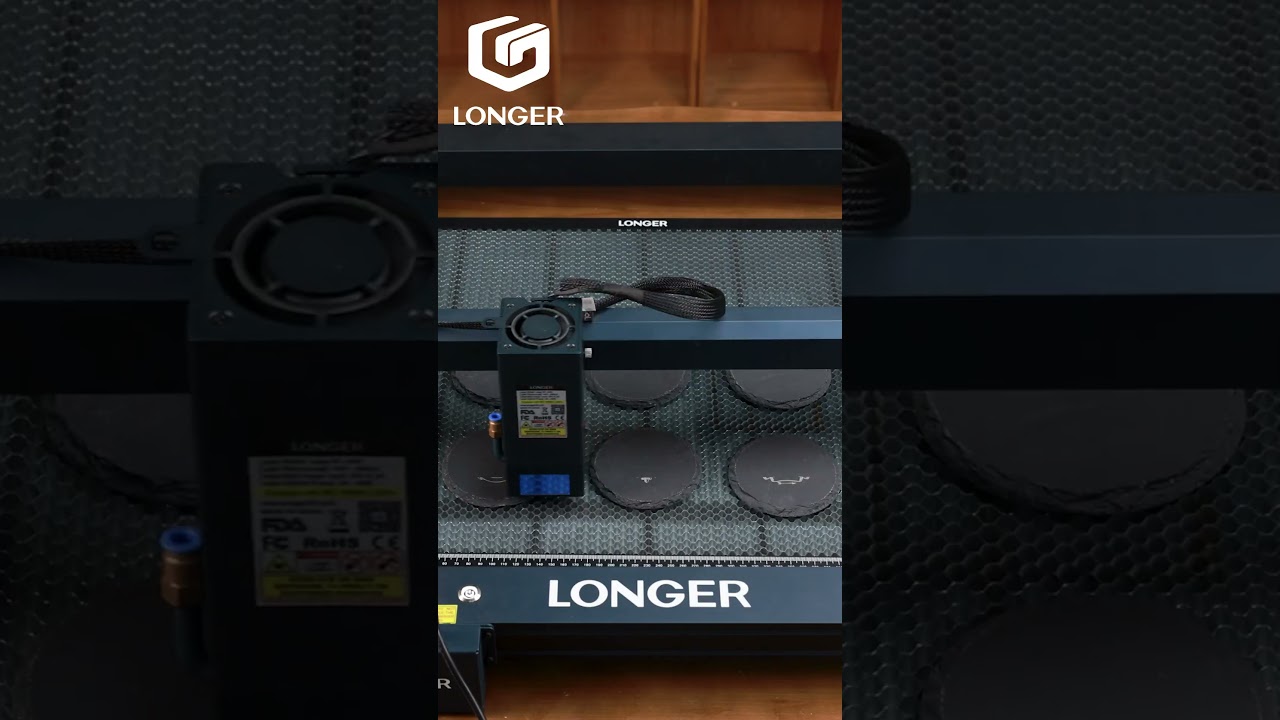 Experience the magic of bulk engraving! The Longer B1 40W boosts efficiency in custom solutions!
