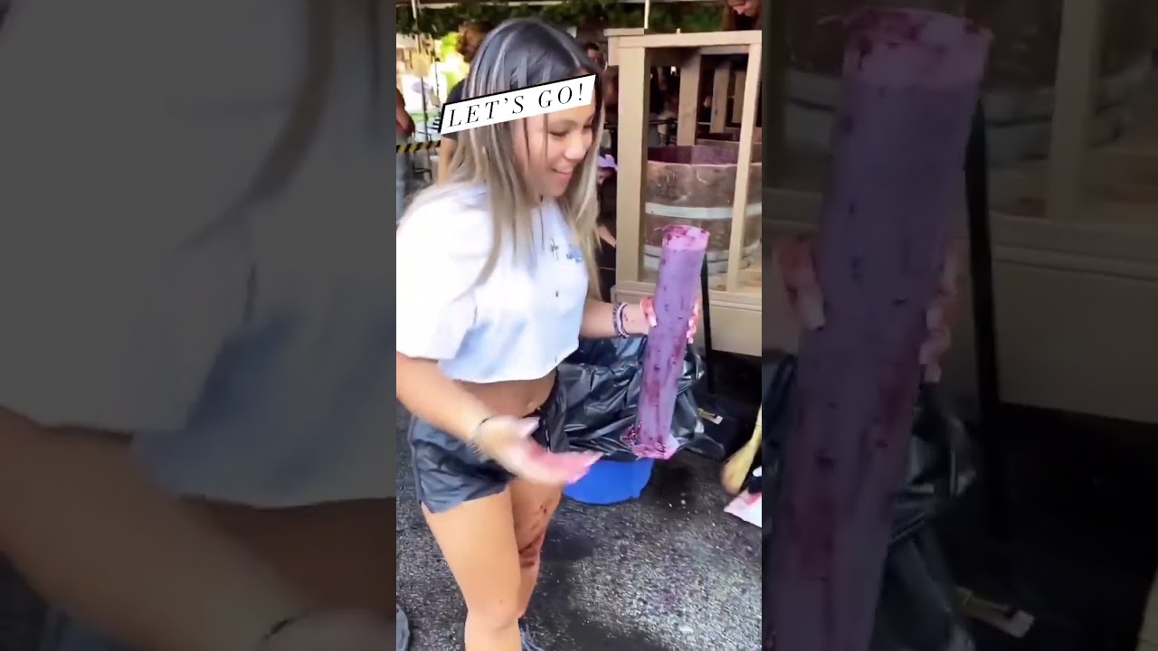 Grape Stomp Champs! | Winemaking and How Wines is Made! #shorts #fyp