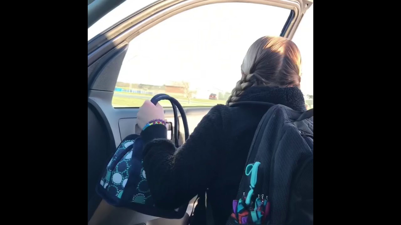 How to Embarrass your Daughter at School drop off for a year.