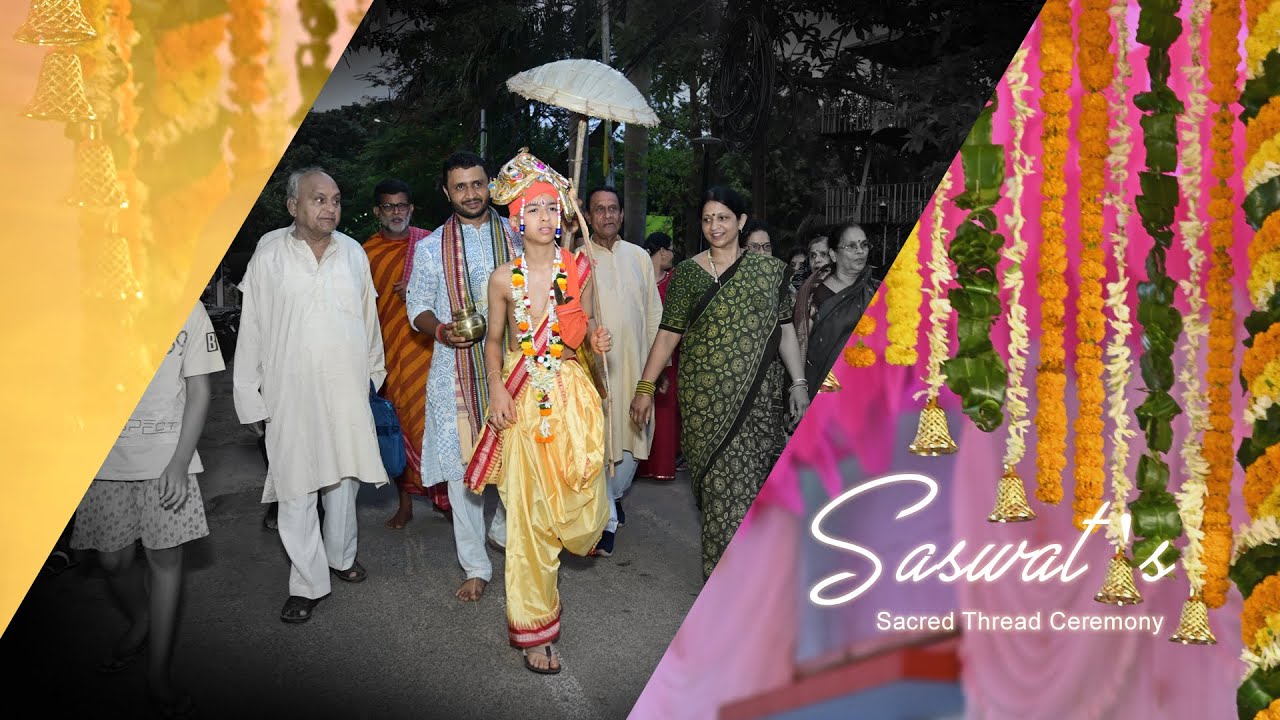 Saswat's Sacred Thread Ceremony