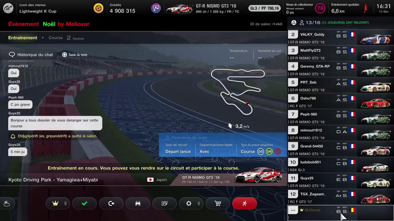 Gran Turismo 7 évènement Noël by Meliovar