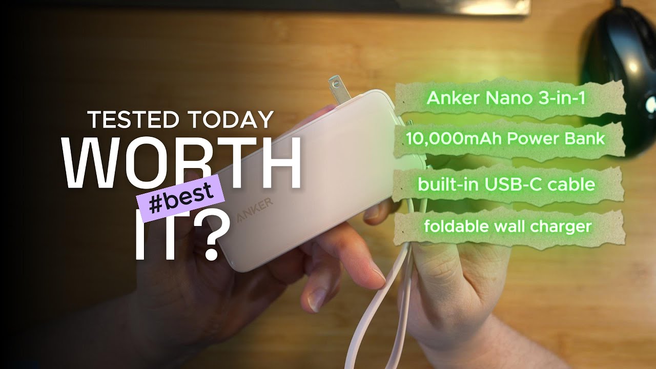 Anker: The Ultimate 3-in-1 Charger? Anker Nano 10K Power Bank Review!