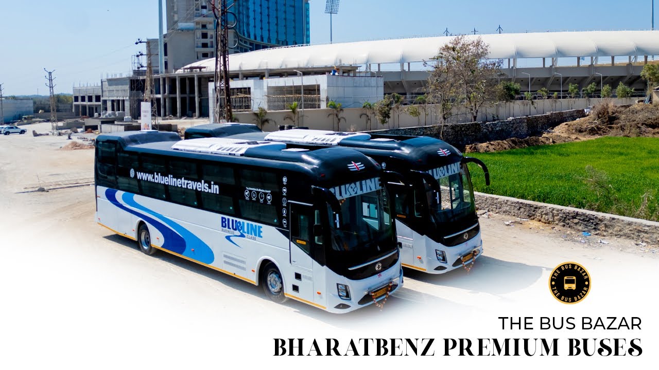2 NEW Business class luxury buses built on bharatbenz chassis | #thebusbazar