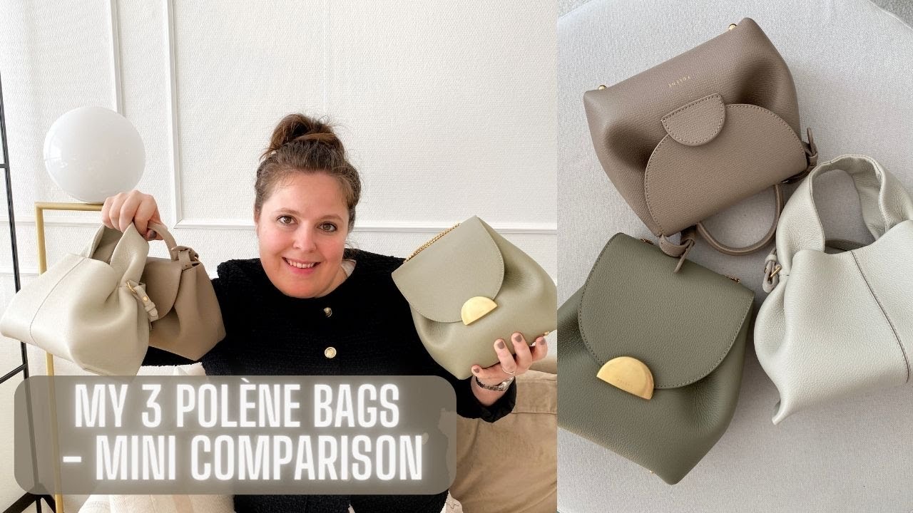 POLÈNE PARIS BAG MINI REVIEW & COMPARISON *POLÈNE DOES COLOURS SO WELL*