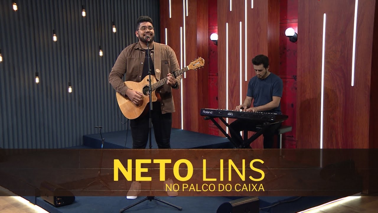 NETO LINS no Palco do Caixa de M&uacute;sica