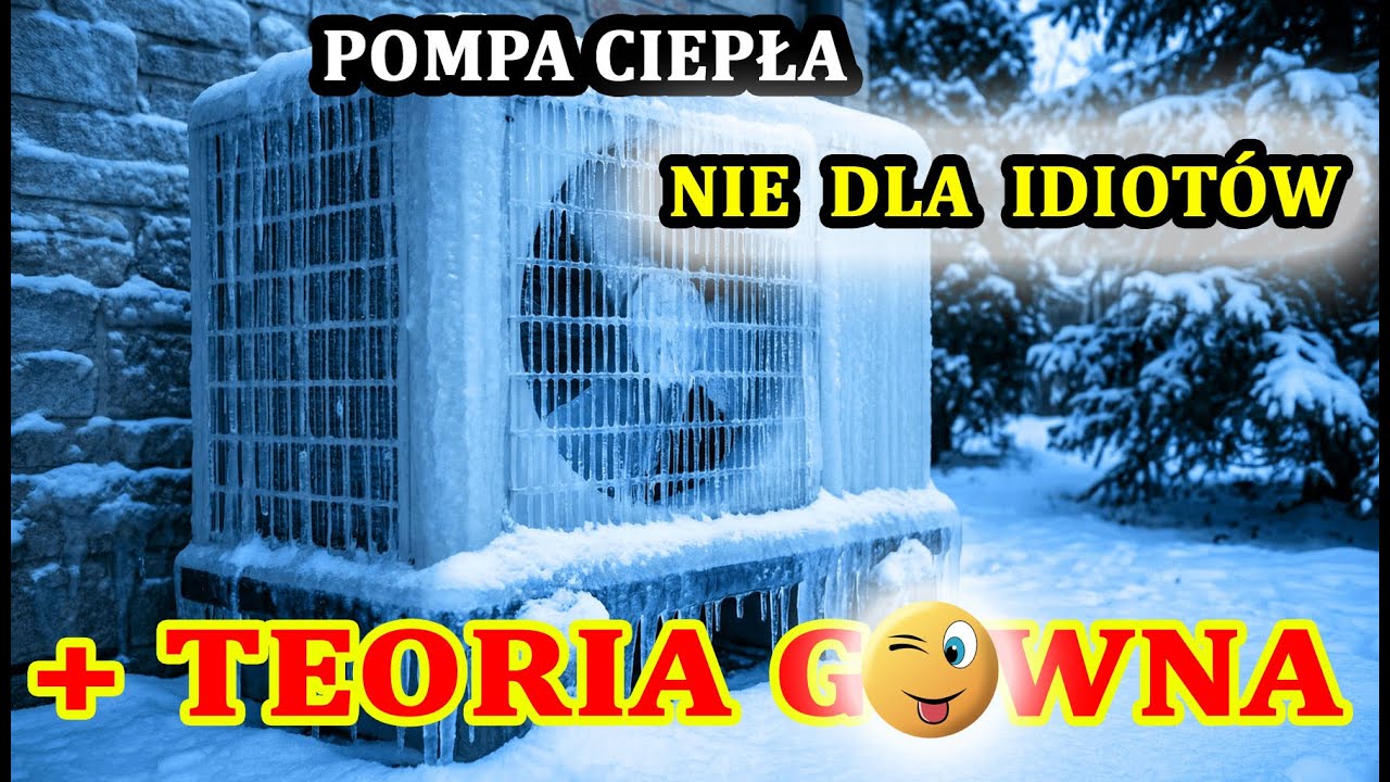 Dlaczego nie dbasz o swoją pompe ciepła ? Pompa ciepłą zamarzła ? pełno lodu ? Twoja wina !