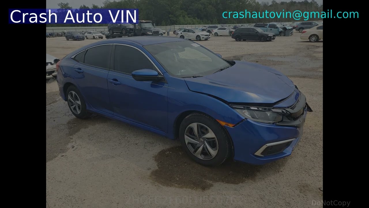 2HGFC2F60LH550762 HONDA 2020 CIVIC