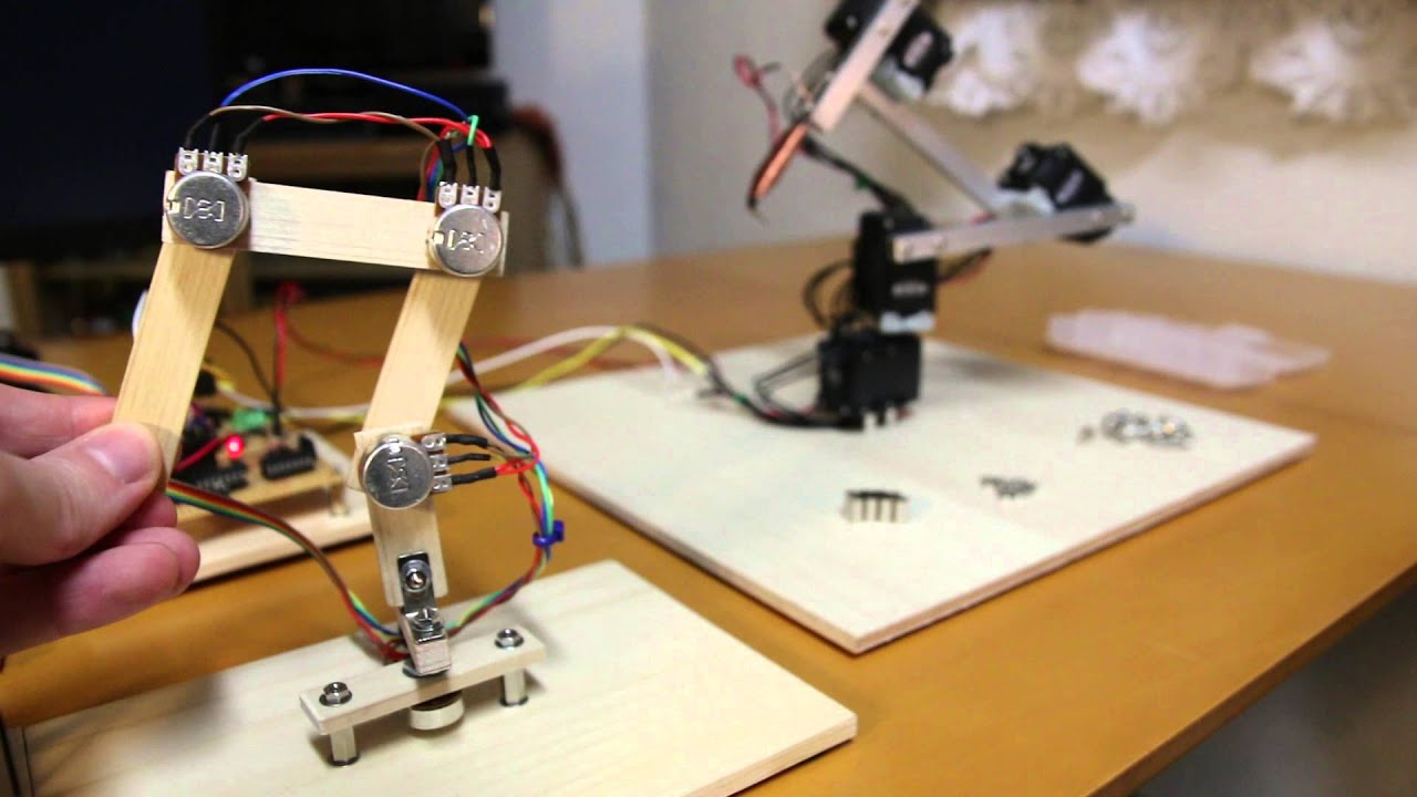 Robot Arm Screwing Around With Screws