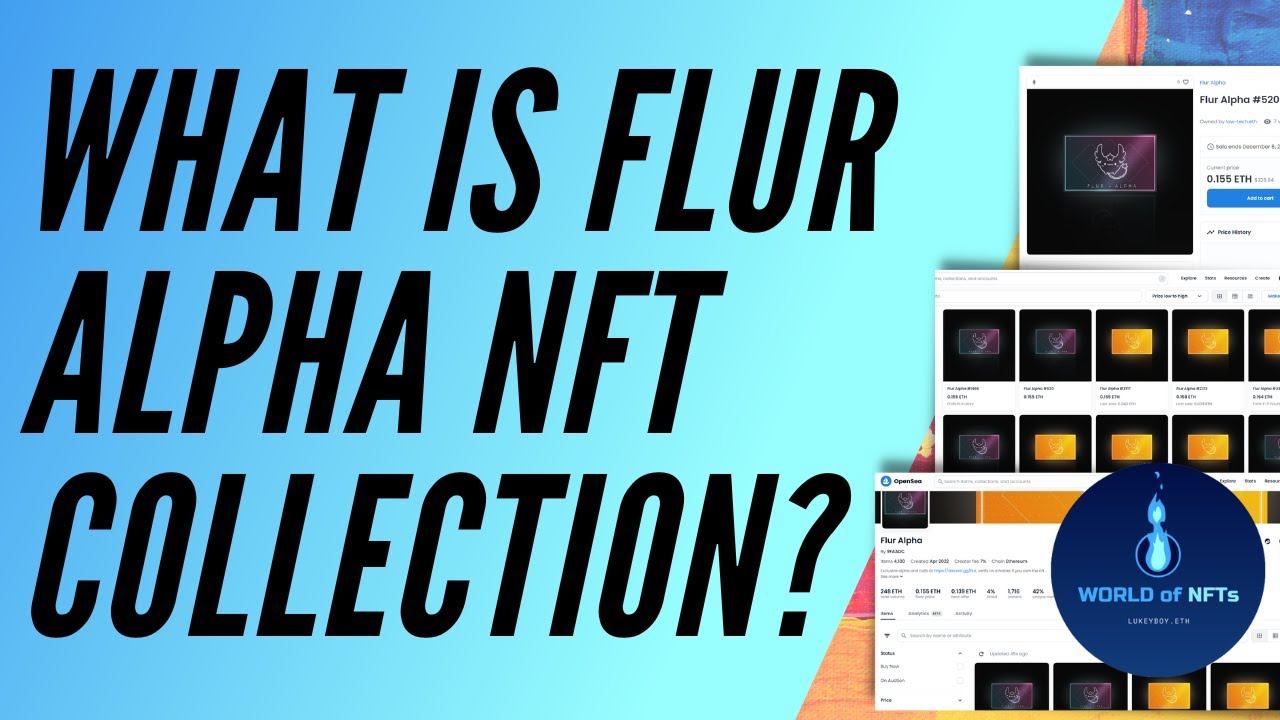 What is Flur Alpha NFT Collection?