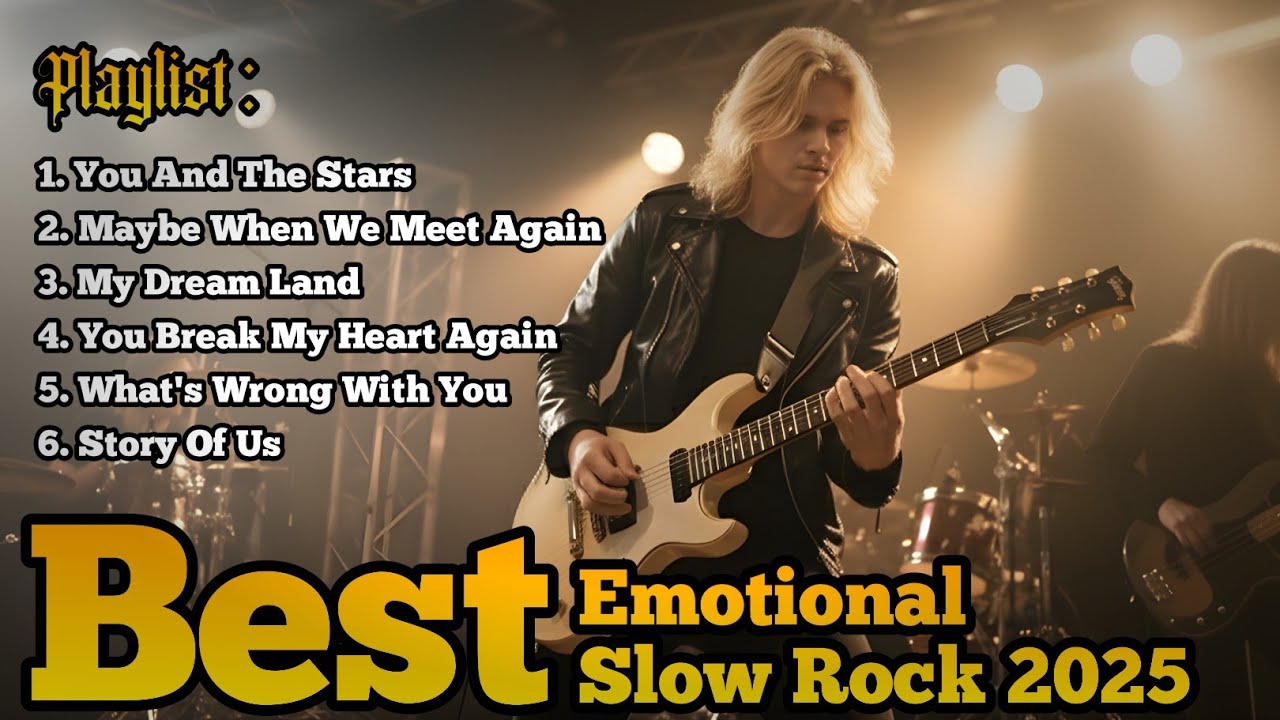 BEST EMOTIONAL SLOW ROCK SONGS 80s 90s & 2025 | Relaxing | Dramatic | Melancholic