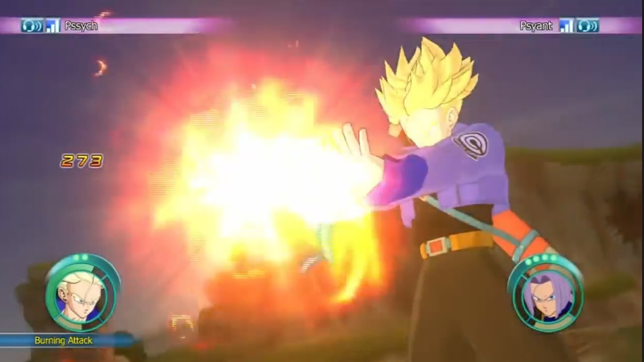 Dragonball Raging Blast - Online Battle 5 (Psyant Vs Pssych)