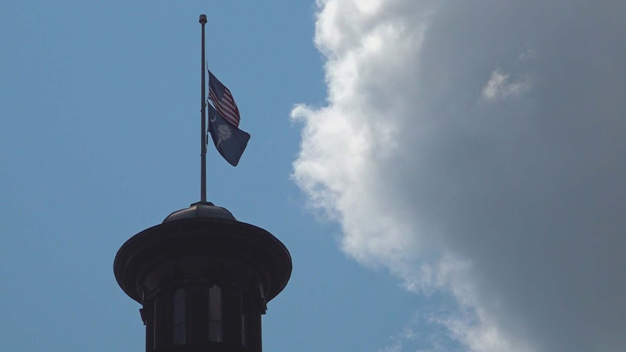Flags fly at half-staff to honor Chadwick Boseman in South Carolina