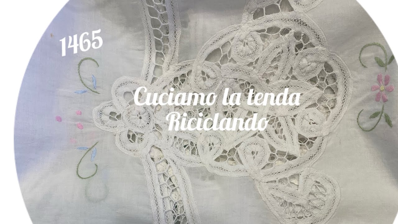Cuciamo la tenda riciclando 