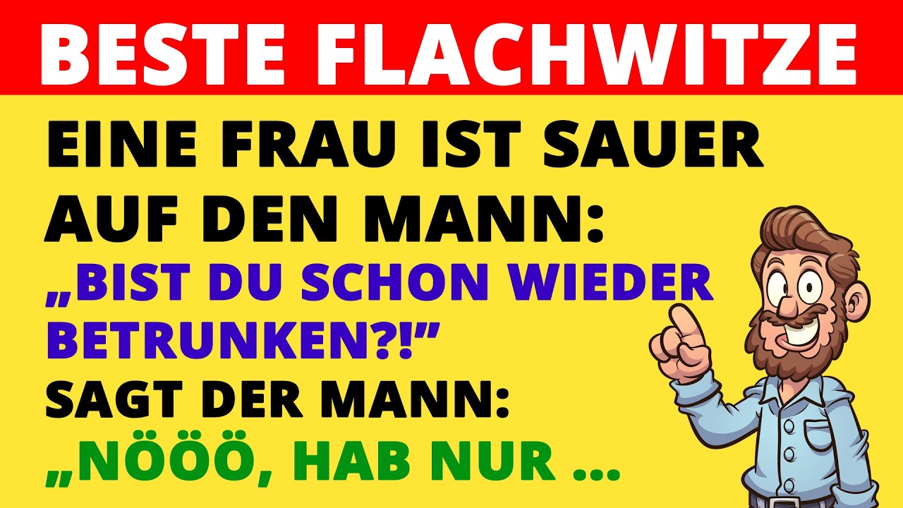 12 beste flache Witze 💀🤣