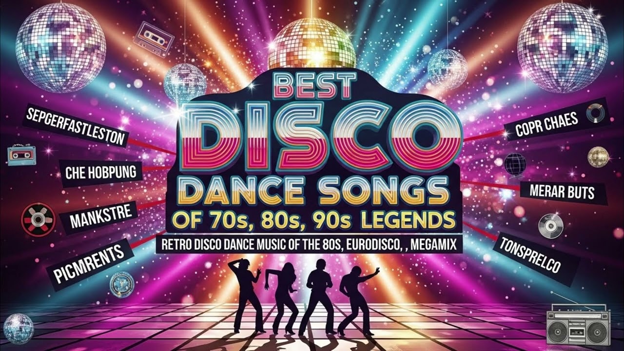 Retro Disco Night 🌈 Eurodisco Hits 70s 80s 90s