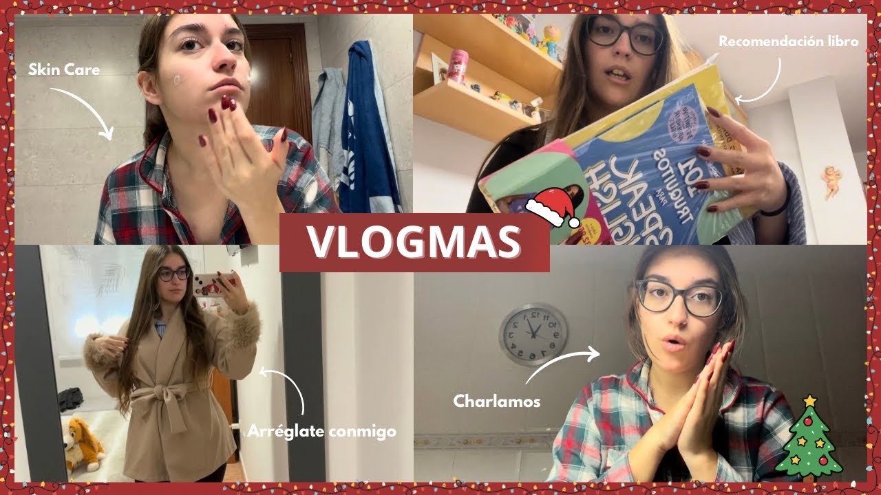 VLOGMAS🎄| DÍA REALISTA en mi VIDA + Recomendación libro📕