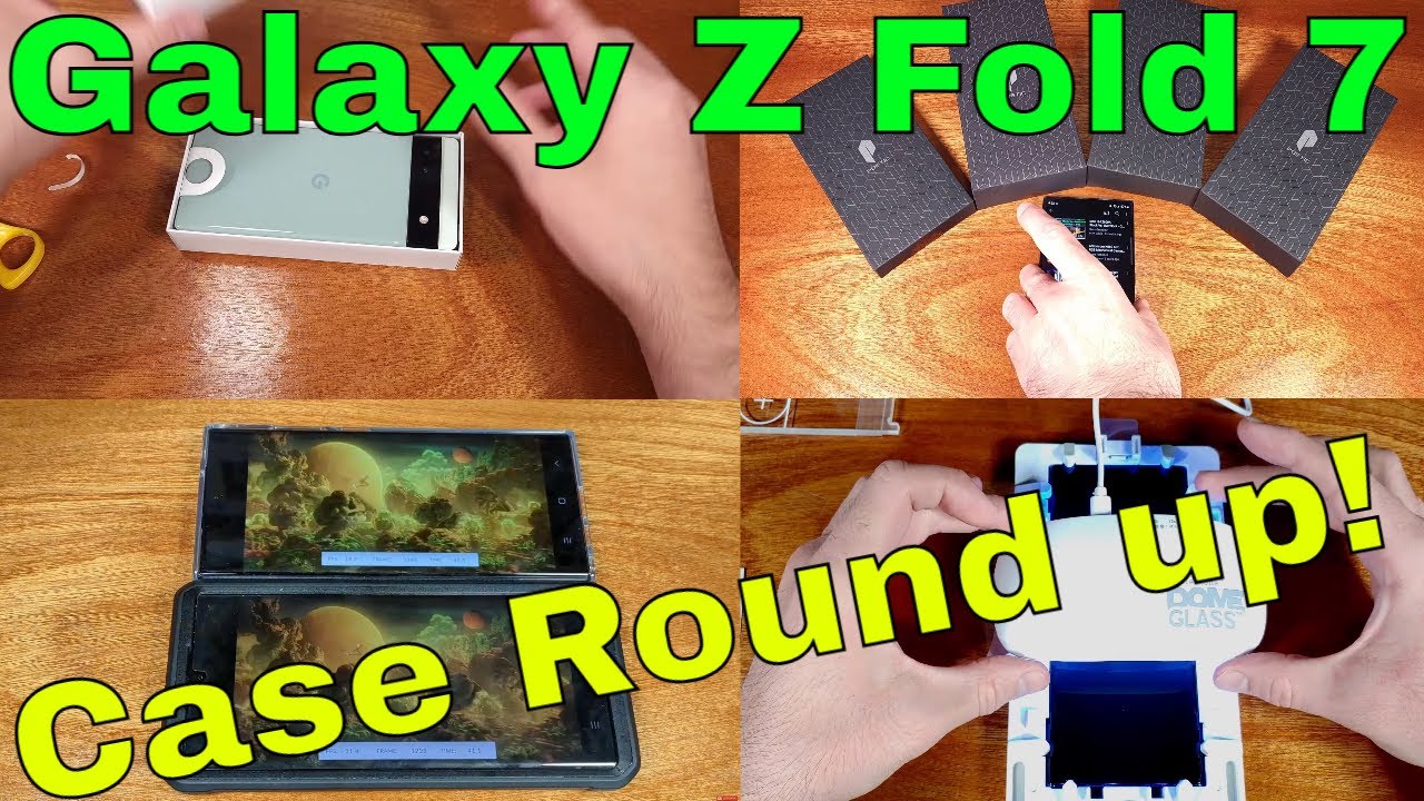 Galaxy Fold 7 Case Round up!