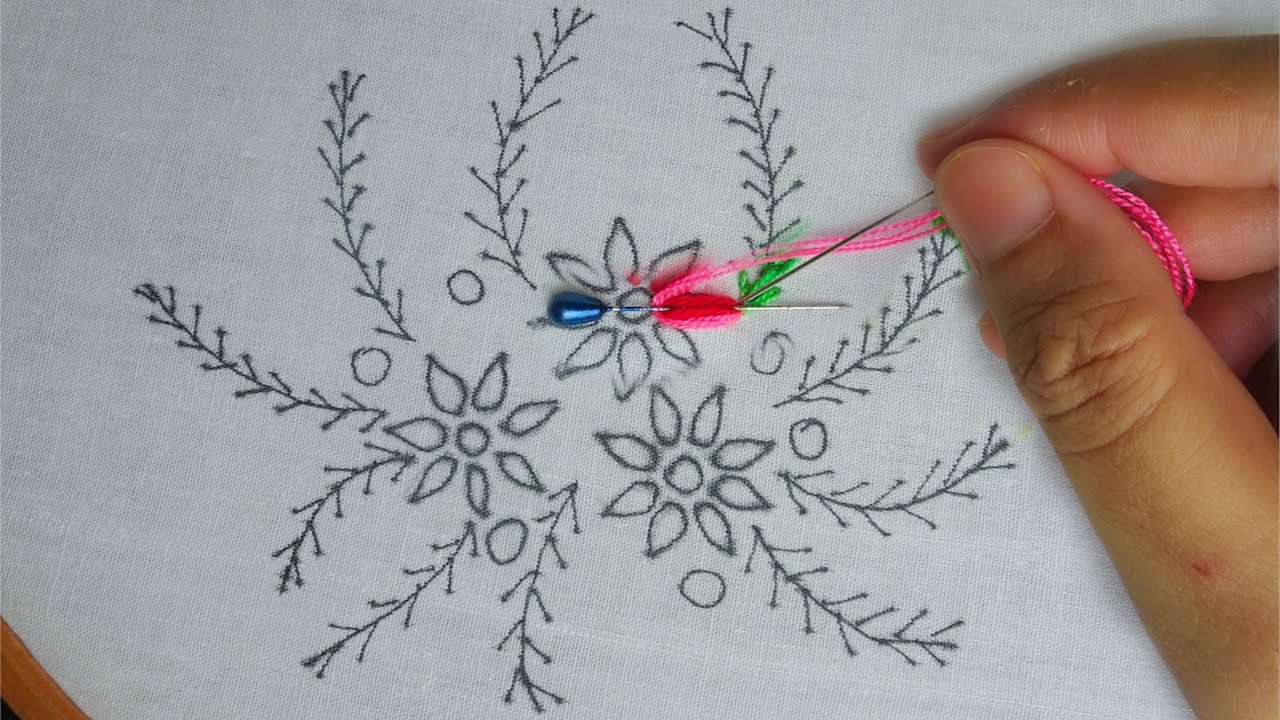 Hand embroidery: flower embroidery,Effective Ways on How to Embroider by Hand