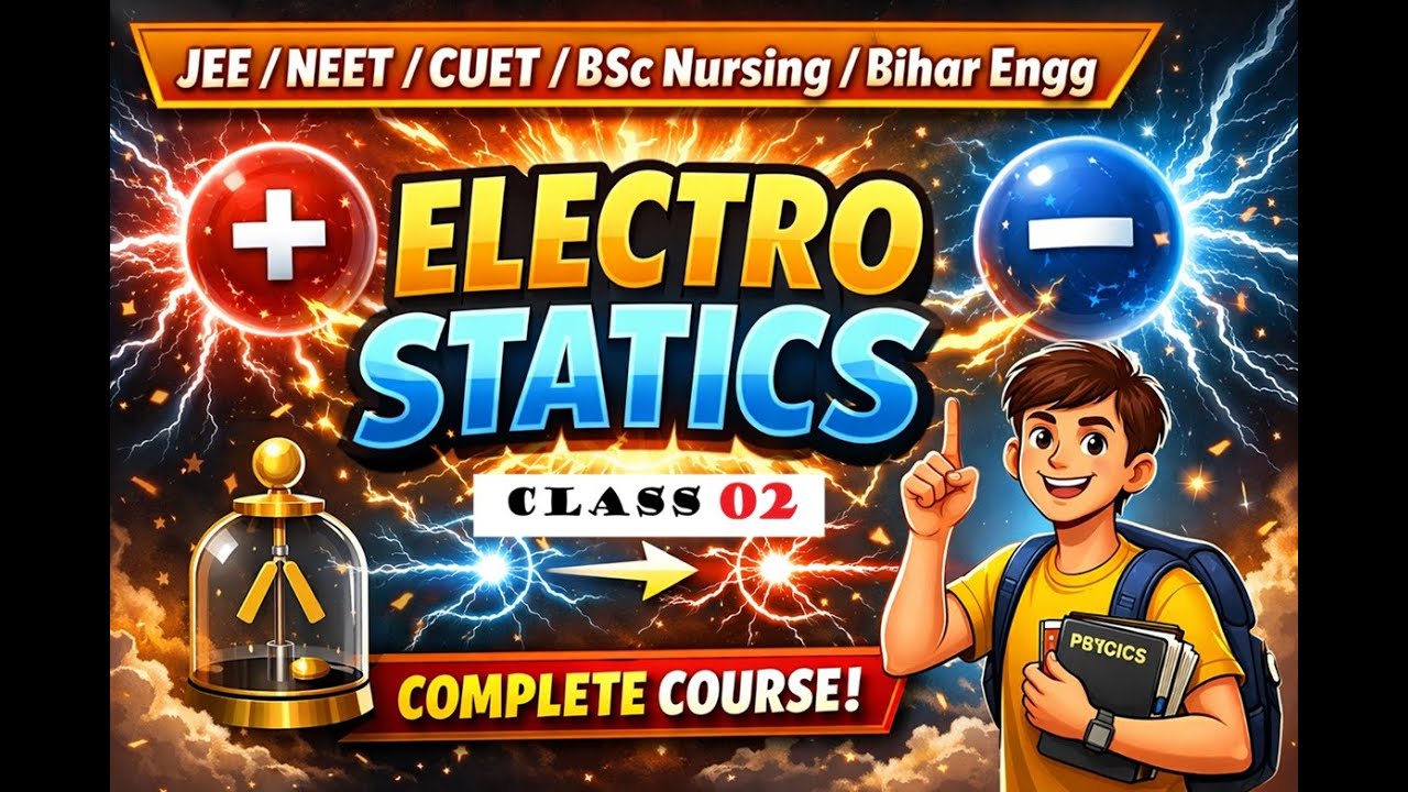 Class 02 Electrostatics (Coulombs Law) By Er V.K Roy