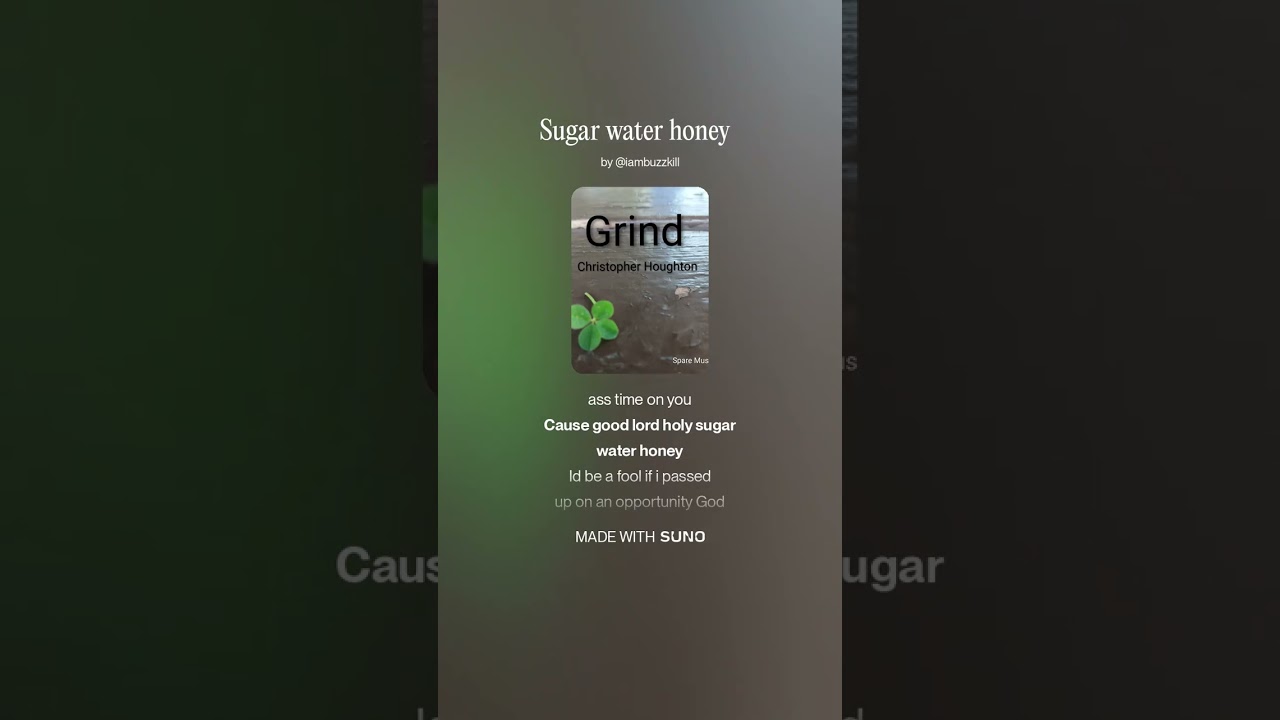 Sugar water honey