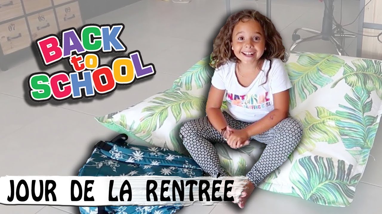 BACK TO SCHOOL : Jour de la rentr&eacute;e 2017 / Family vlog