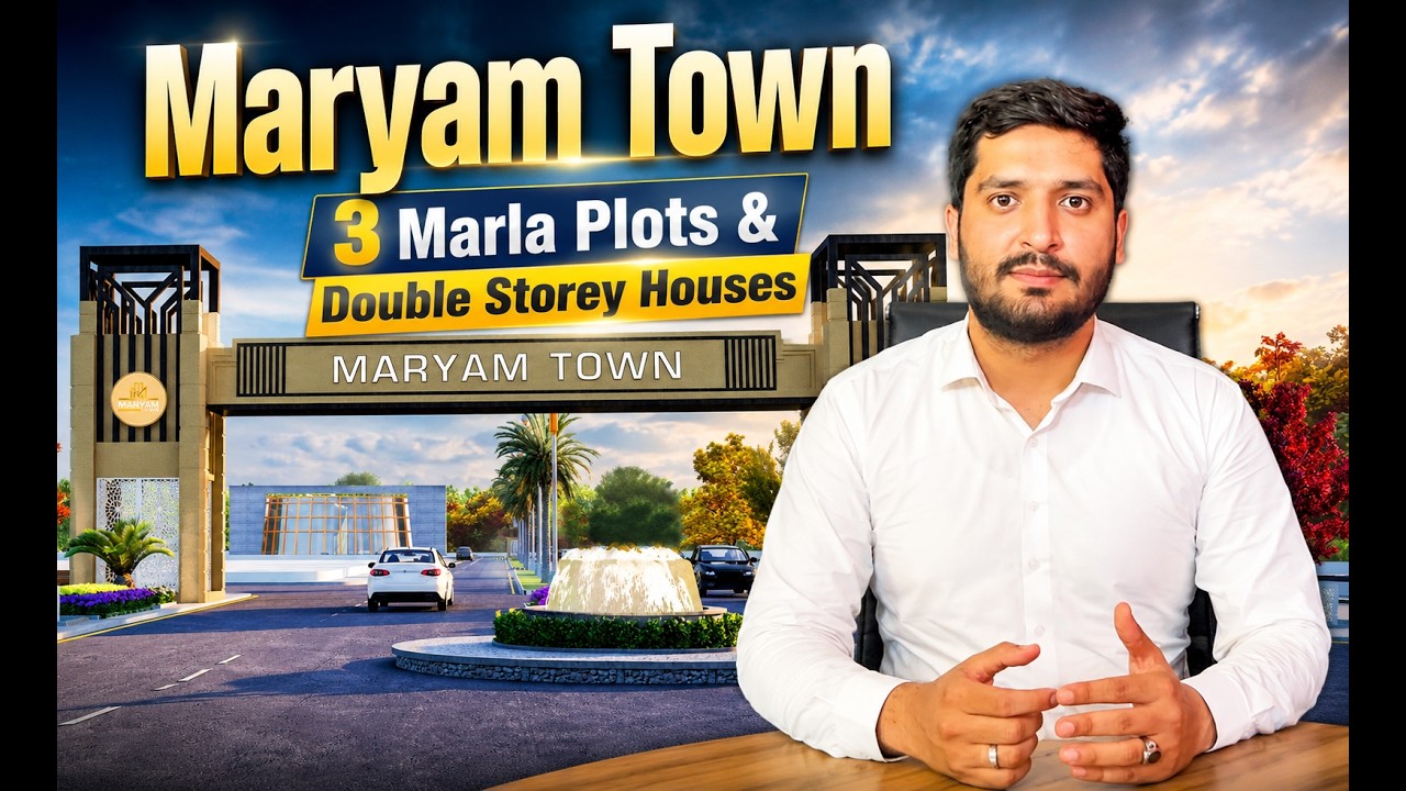 🚀 Maryam Town 3 Marla Villas on Installments | Prime Location on Raiwind Road Lahore
