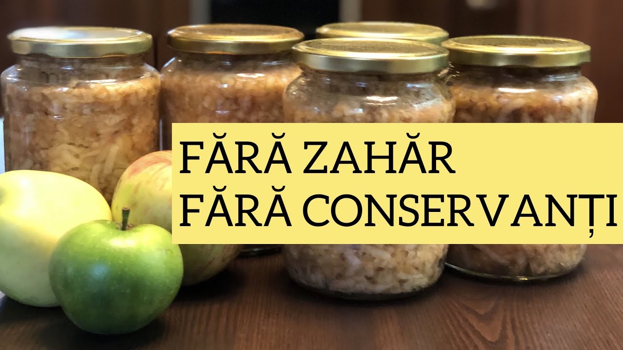 Mere rase la borcan fara zahar si conservanti. Ce facem cu merele de pe jos? Ep.2