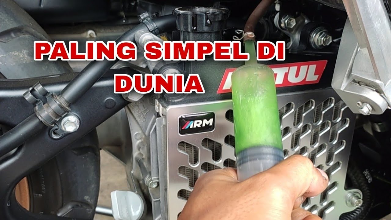 ANJURAN PABRIK WAJIB SETIAP 10 RIBU KM, TAPI BANYAK ORANG YG GA TAU,CARA KURAS RADIATOR NMAX NEW/OLD