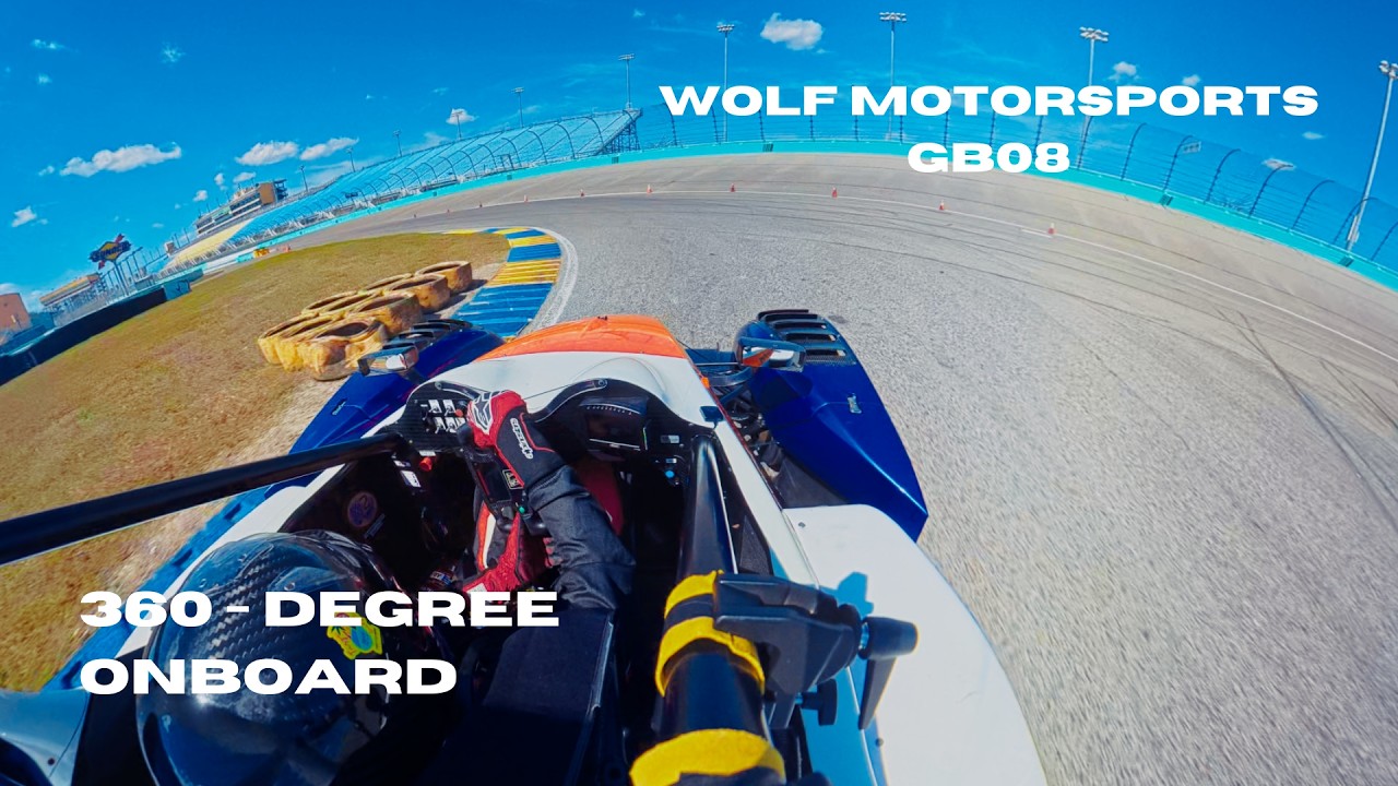 360° Wolf Motorsports Onboard | Brian Redman's Targa 66 | Homestead-Miami Raceway | Scott Davidson