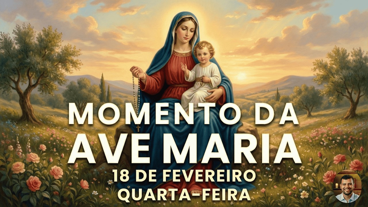 MOMENTO DA AVE MARIA | Oração da Noite | 18 de Fevereiro