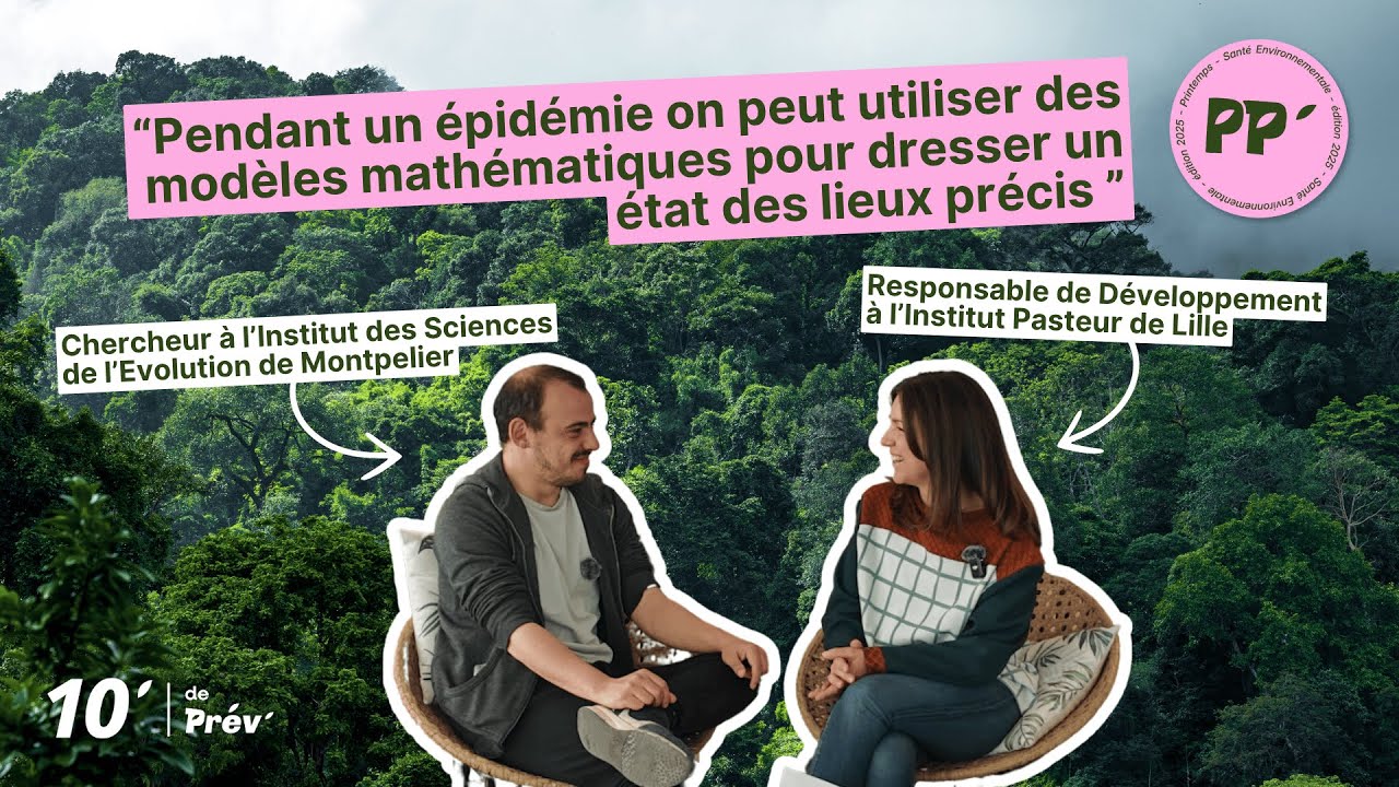 Et si les mathématiques pouvaient nous aider à prévenir les pandémies ? - Julien Lombard-10' de prév